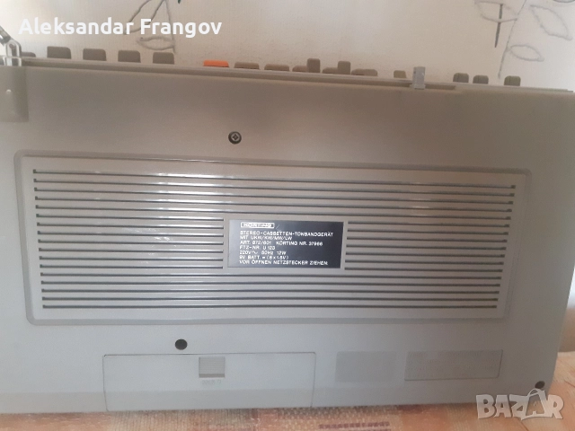 продавам радиокасетафон KORTING FTZ - NR U 123, снимка 5 - Радиокасетофони, транзистори - 52691923