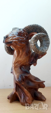 Нова Статуетка Овен 30см фигура сувенир, снимка 8 - Декорация за дома - 30758825