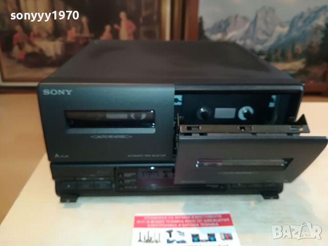 SONY TC-H3800 DECK-MADE IN JAPAN-ВНОС SWISS 0804221323, снимка 3 - Декове - 36387376