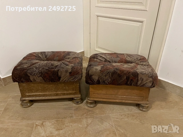 Табурет 2 бр, снимка 1 - Столове - 32665281