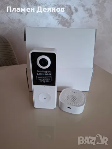 Смарт Видео Звънец ieGeek Bell J10 – 2K HD, 180 Изглед, AI Детекция & WiFi, снимка 2 - Смарт домашни устройства (Smart Home) - 56150489