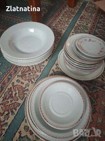 Много порцеланови български чинии !, снимка 2 - Чинии - 51055515