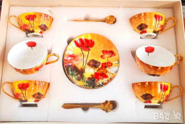 🖤Сервизи за хранене✨ BLACK FRIDAY лукс от Y o L i S a Порцелан за ценители! ✨🖤, снимка 15 - Сервизи - 52507568