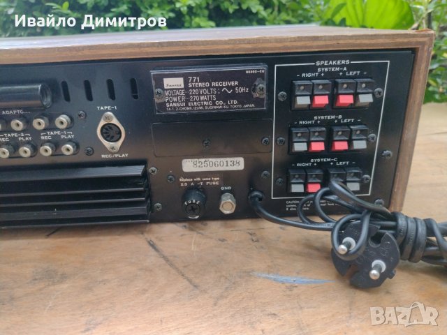 Sansui 771 Stereo Receiver, снимка 10 - Ресийвъри, усилватели, смесителни пултове - 41138614