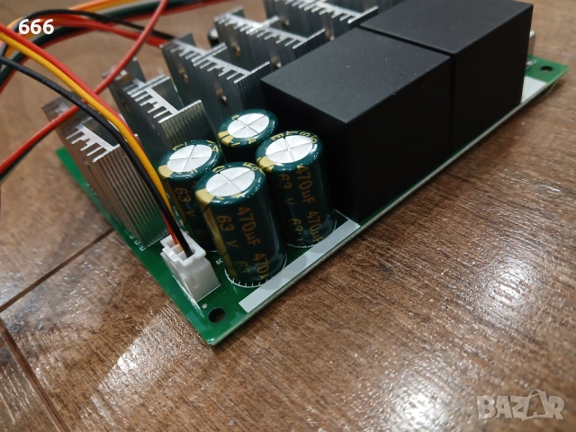 BH-17N-D PWM модул за контрол на оборотите на двигателя Uin=12-48V Imax=60A с превключвател , снимка 7 - Друга електроника - 53622021