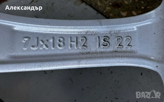 Оригинални джанти BMW 18 цола 5x112 style 618 G01 G02 X3 X4, снимка 8 - Гуми и джанти - 52867704