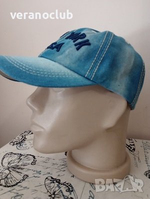 Мъжка дънкова шапка с козирка New York, снимка 2 - Шапки - 41491838