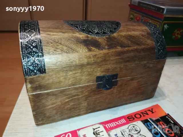 КУТИЯ-ЕКЗОТИЧНО ДЪРВО 1908251648LCHERY, снимка 6 - Антикварни и старинни предмети - 51419690