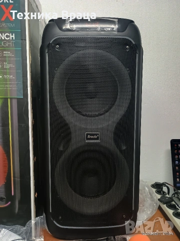 Чисто нова акумулаторна караоке тонколона Brodu BTS 2109. , снимка 7 - Тонколони - 53816971