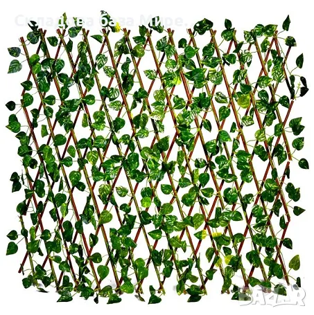   Естествена дървесина, С листа, 8 функции, 200x100 см, снимка 1