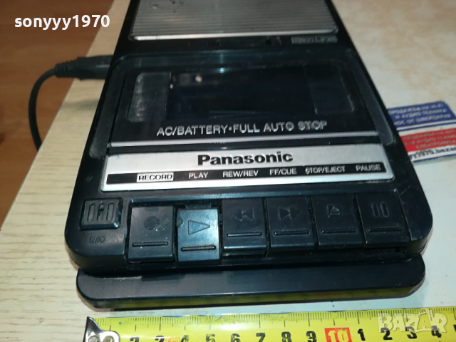 PANASONIC RQ-2102 ВНОС SWISS 1703241048, снимка 11 - Радиокасетофони, транзистори - 44803939
