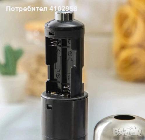 Звукова елекрическа мелачка за подправки, на батерии, снимка 3 - Аксесоари за кухня - 53124947