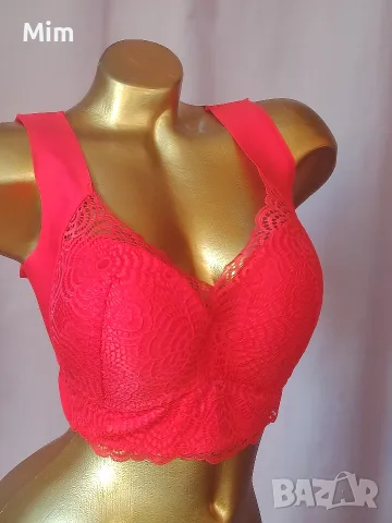 3XL Микрофибърно бюстие / сутиен / за едра дама , снимка 3 - Бельо - 56123961