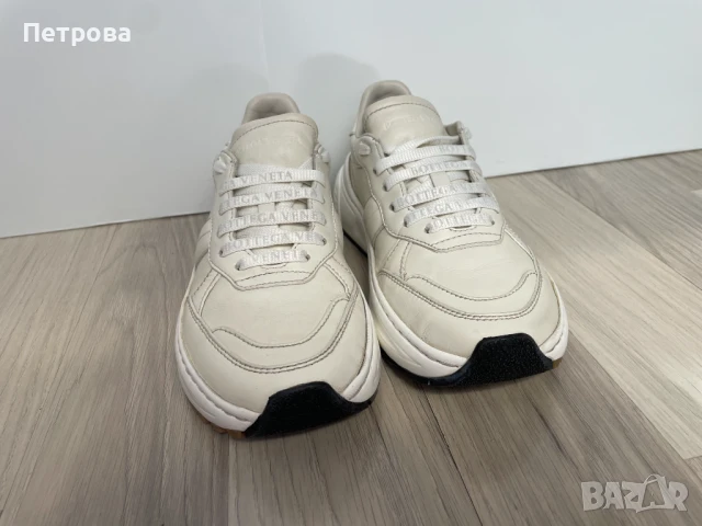 Кожени маратонки Bottega Veneta 36 Оригинал, снимка 3 - Маратонки - 51328033