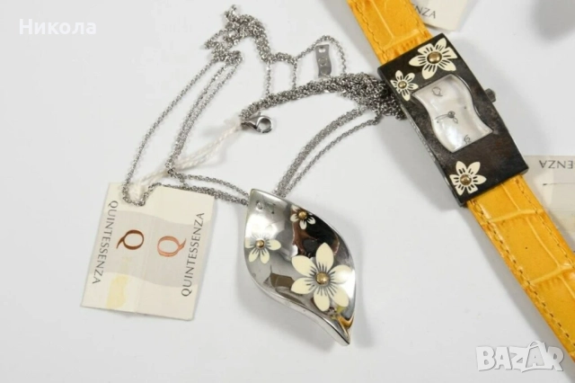 QUINTESSENZA - италиански сребърен комплект -.925, снимка 2 - Бижутерийни комплекти - 52344468