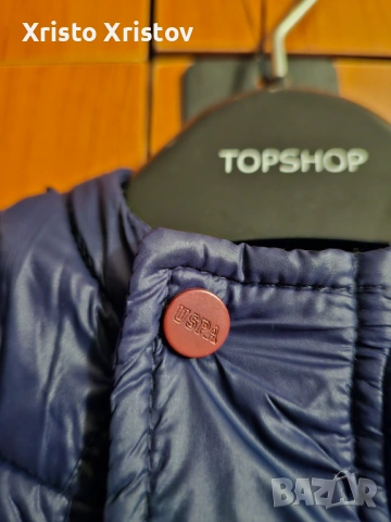 Детска грейка гъши пух U.S. Polo, снимка 3 - Детски якета и елеци - 53635022