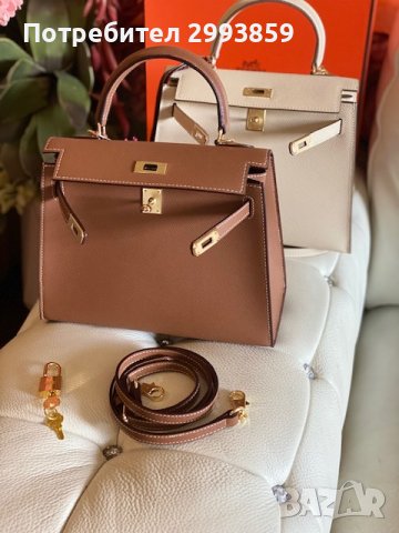 Чанта Кели*ЕРМЕС 25см*Hermes Kelly Mini*, снимка 13 - Чанти - 41702458