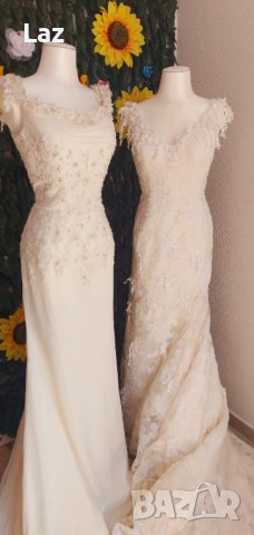луксозна сватбена булчинска рокля, снимка 1 - Сватбени рокли - 37697596