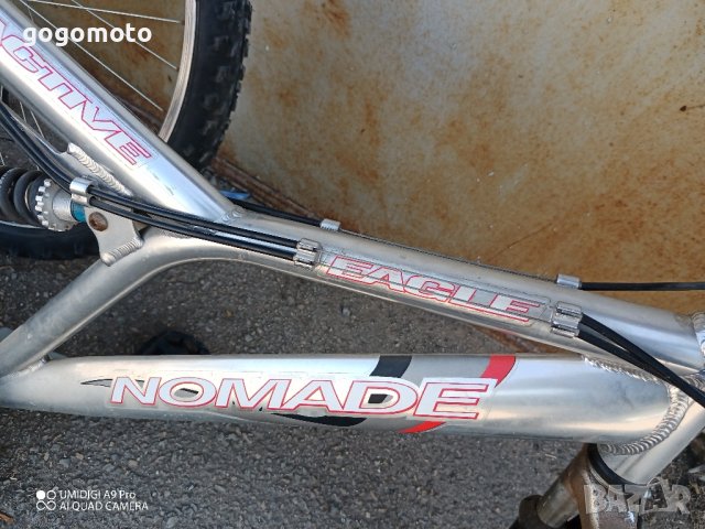 алуминиев велосипед на части, алуминиево колело NOMADE E, капла, джанта, гума, рамка AGLEE, снимка 2 - Части за велосипеди - 42705370