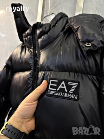 Burberry Черно Зимно Мъжко Яке Клас Оригинал, снимка 5 - Якета - 52865248