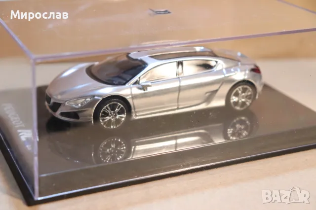 1:43 NOREV PEUGEOT RC HYBRID 4 КОЛИЧКА ИГРАЧКА МОДЕЛ