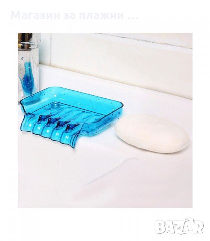 ПОСТАВКА ЗА САПУН И ГЪБА С УЛЕИ ЗА ОТЦЕЖДАНЕ НА ВОДАТА В МИВКАТА - код 2606, снимка 4 - Други стоки за дома - 34189621