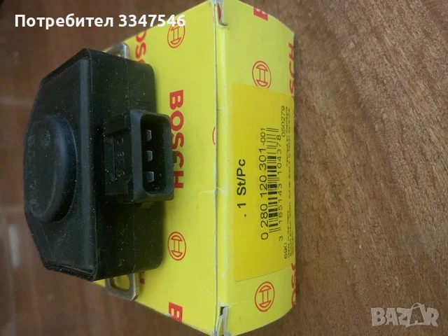 Датчик, положение на дроселовата клапа BOSCH 0 280 120 301, снимка 1