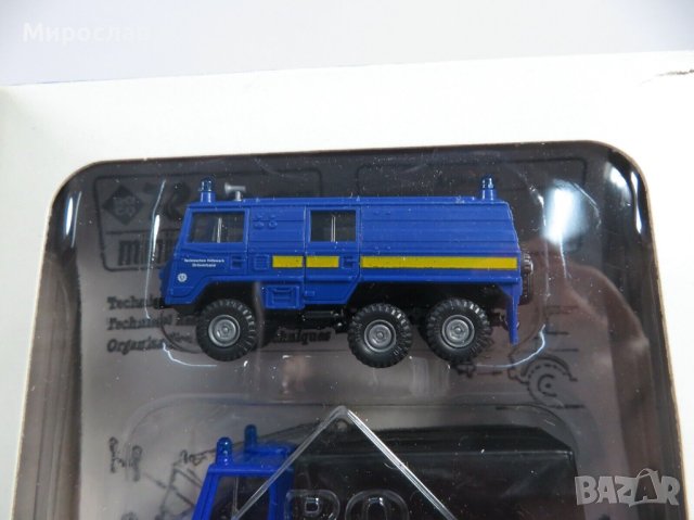 ROCO AUSTRIA 1/87 H0 МОДЕЛ ИГРАЧКИ ГРАЖДАНСКА ЗАЩИТА КОЛА КОЛИЧКА , снимка 2 - Колекции - 41205037