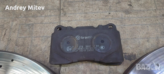 355мм предни спирачни дискове и накладки за Опел Инсигния OPC, снимка 5 - Части - 53028266