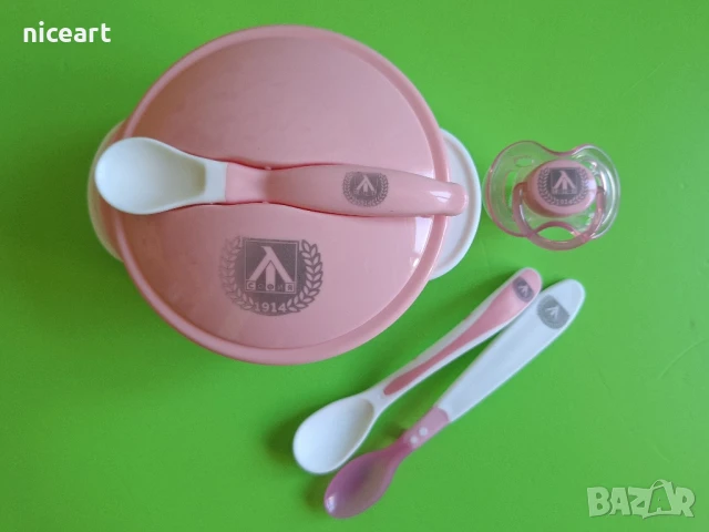 Розово боди на Левски , снимка 2 - Бодита за бебе - 51333116