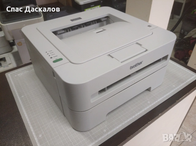 Отличен!!! Лазерен принтер Brother HL 2130, снимка 3 - Принтери, копири, скенери - 53850771