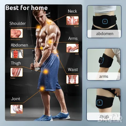 Професионален EMS Мускулен стимулатор 5 в 1 ‎Erysin S5, снимка 7 - Медицинска апаратура - 48827560