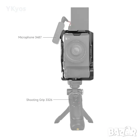 Smallrig Cage Sony A7CII / A7CR, снимка 5 - Чанти, стативи, аксесоари - 56344681