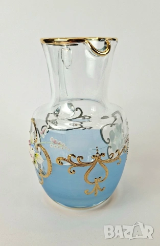 Луксозен Ретро Сервиз за Ликьор / Ракия, снимка 4 - Сервизи - 53575449