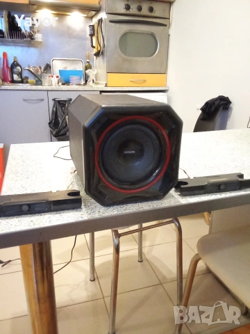 Субуфер PHILLIPS SPA5300/10 + съраунди, снимка 2 - Тонколони - 53384587
