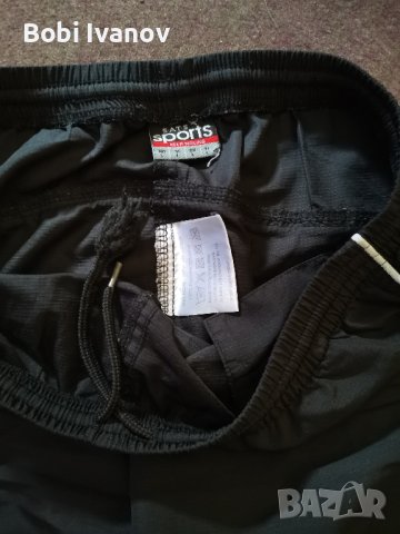 Мъжко черно долнище S.A.T.S SPORT размер L, снимка 5 - Спортни дрехи, екипи - 41962815