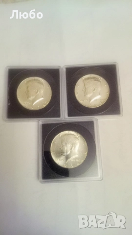 половин долар сребро 1964г