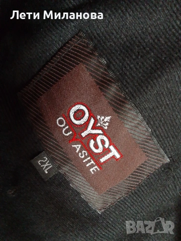 Черно късо кожено мъжко яке, снимка 4 - Якета - 53402613