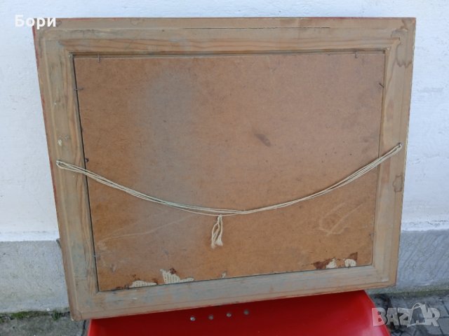 Стара картина платно/подписана/маслени бои /2, снимка 7 - Картини - 35724626