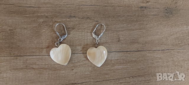 Комплект Обеци и сребърен медальон - колие с камък внос от Англия, снимка 11 - Бижутерийни комплекти - 38757320