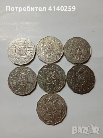 Австралия монети 50 цента , снимка 1