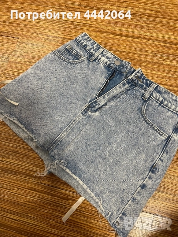 Дънкова пола, снимка 2 - Поли - 51780438