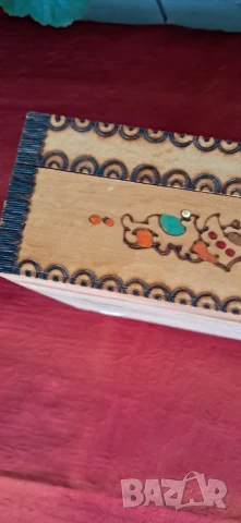 Стара дървена кутия , снимка 7 - Колекции - 50910738