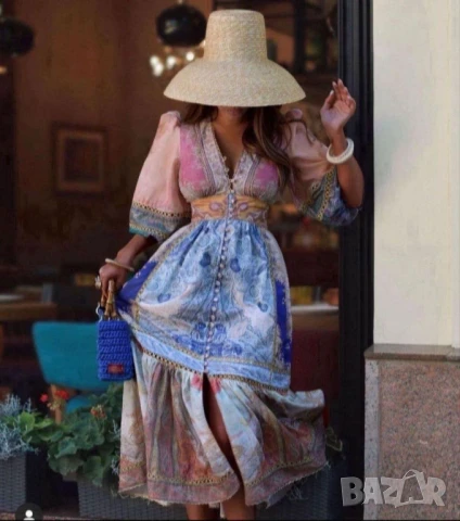 ефирна рокля , снимка 4 - Рокли - 51177004