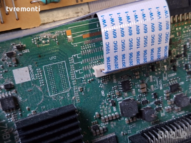 MAIN BOARD ,17MB110, ,за 24-инчов телевизор OK, с дисплей VES236WNVB-2D-N01, снимка 4 - Части и Платки - 51924082