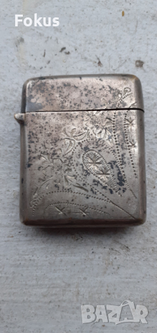Стар метален колекционерски кибрит, снимка 1 - Антикварни и старинни предмети - 44621616