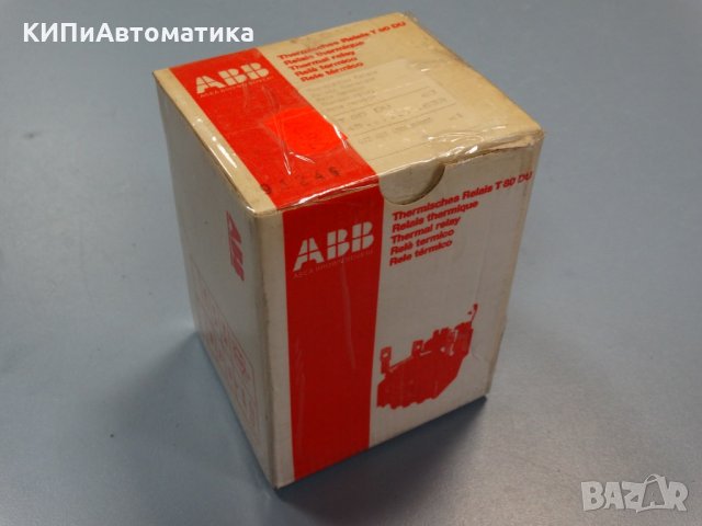 термореле ABB T80 DU Thermal relay 63A, снимка 12 - Електродвигатели - 34452135