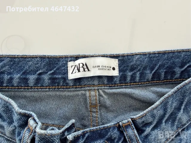 Дамски дънки Zara, снимка 3 - Дънки - 56245434