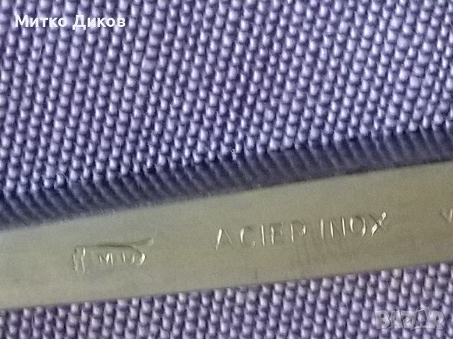 Acier inox made in France тарикатско малко френско ножче скалпел  две позиции 133х40х30мм, снимка 6 - Ножове - 42134337