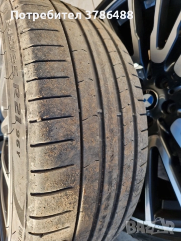 Оргинални джанти за БМВ 7 21 Цола, снимка 5 - Гуми и джанти - 52265308